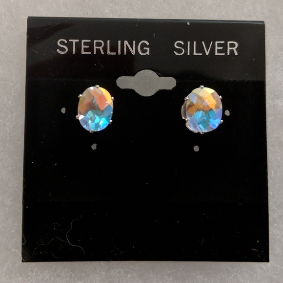 Jewelry - Genuine White Mystic Topaz Earrings